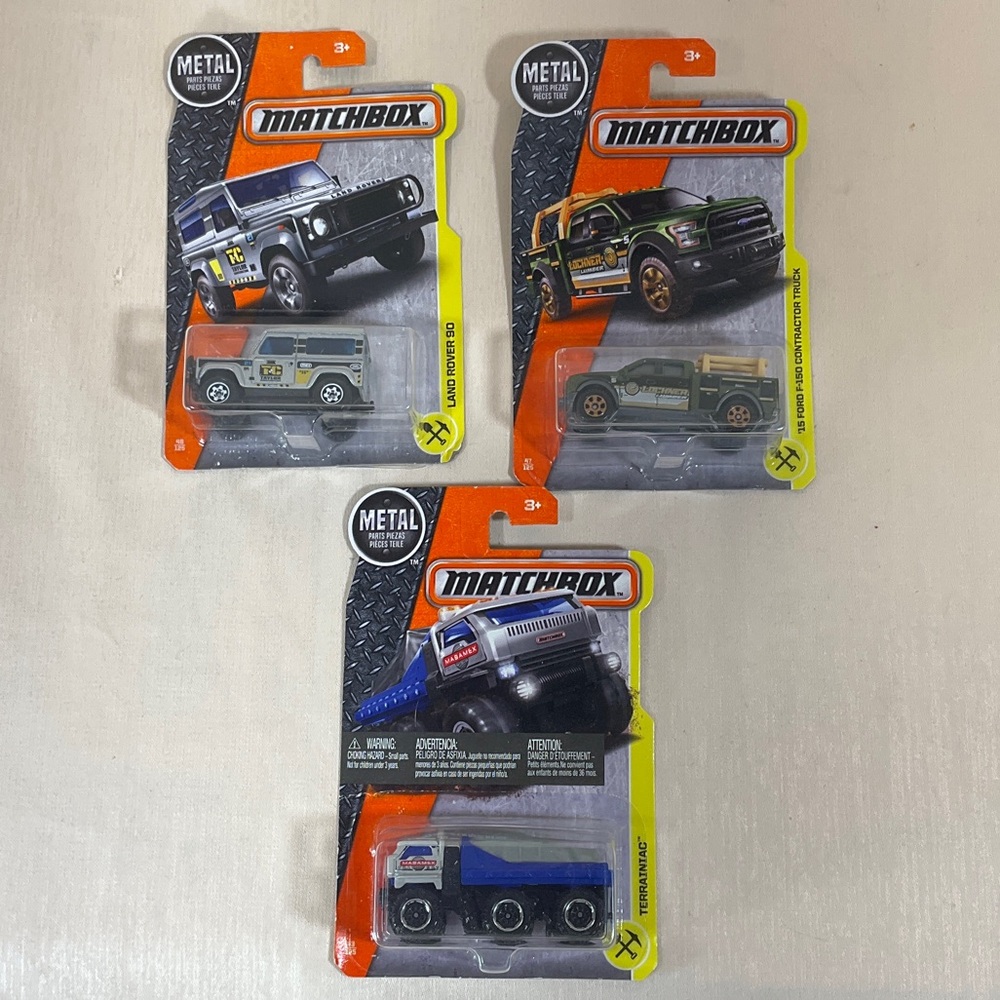 Matchbox Metal Construction Vehicles